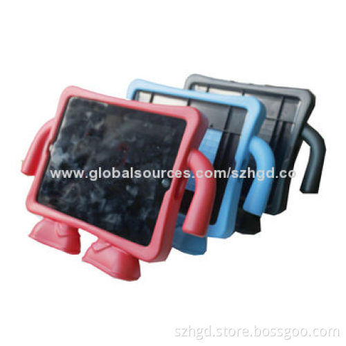 Cute Protective Cover for iPad, with Two Feet, Designed for Families and Kids, Made of EVA Material